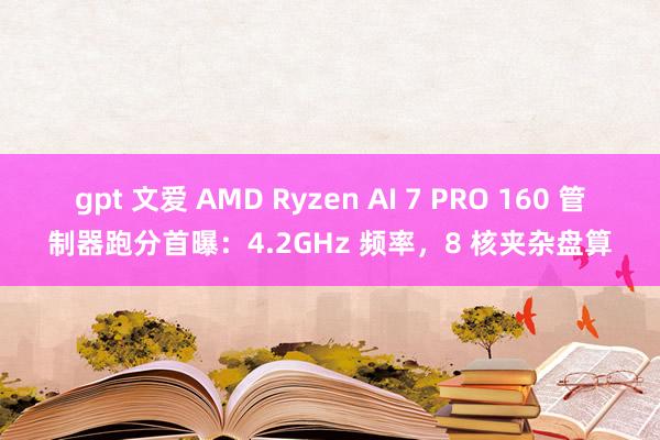 gpt 文爱 AMD Ryzen AI 7 PRO 160 